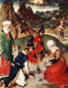 Dieric Bouts The Gathering of the Manna Germany oil painting artist